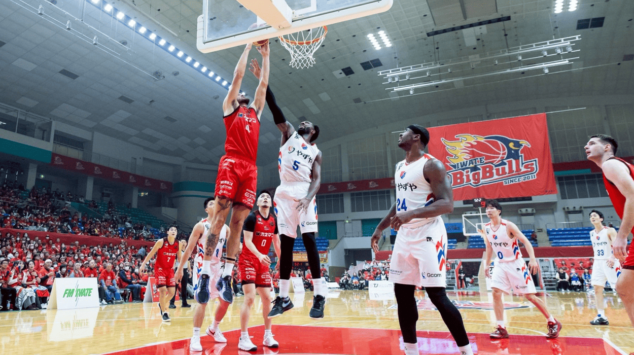 バスケットボール試合